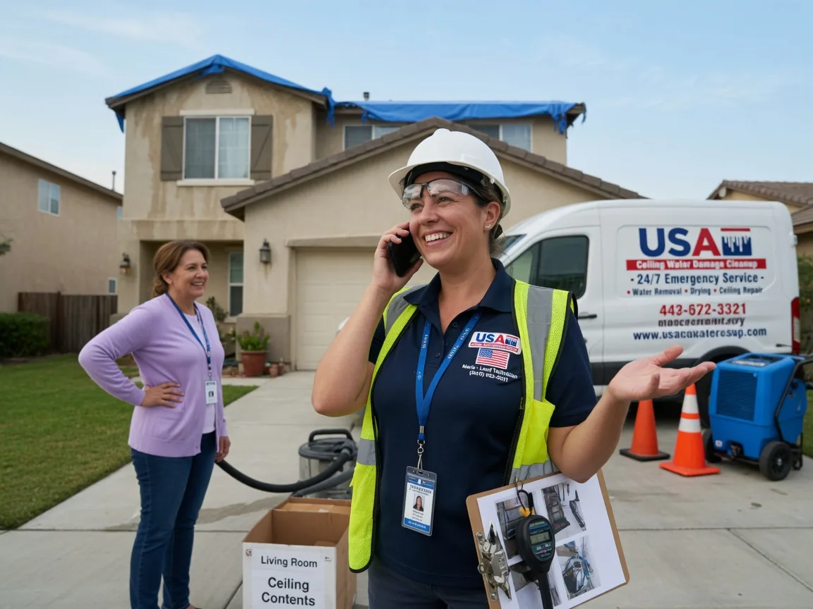 Ceiling Water Damage Restoration Sailor Springs, IL FAQs