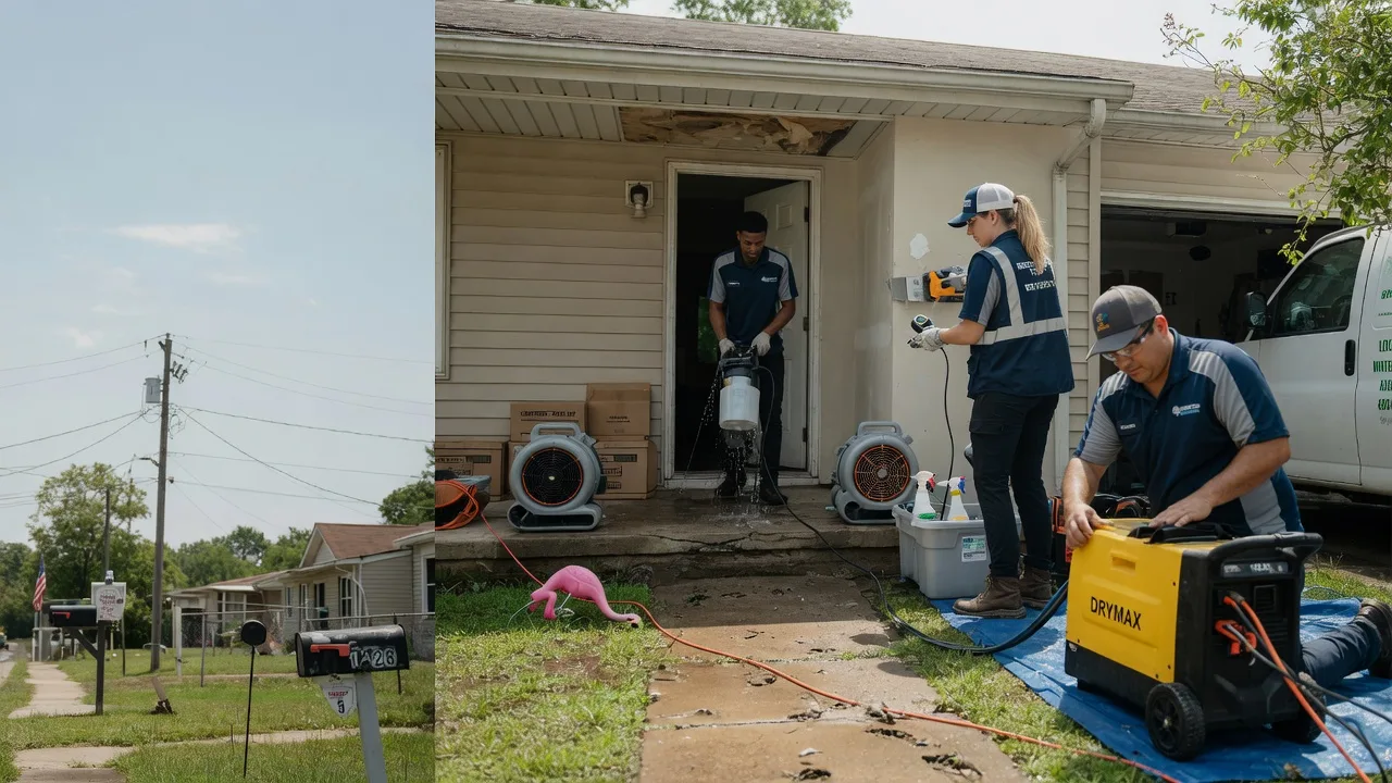 Storm Damage Water Removal in Sailor Springs, IL near me